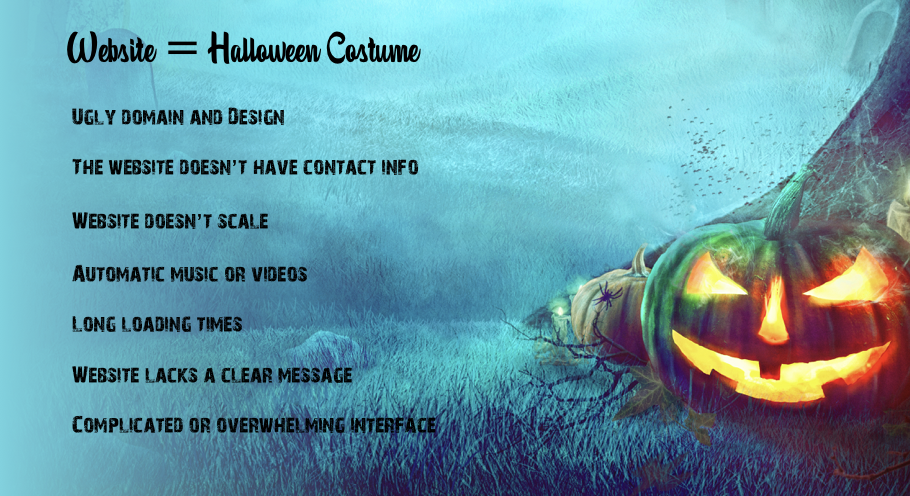Website - Halloween Costume