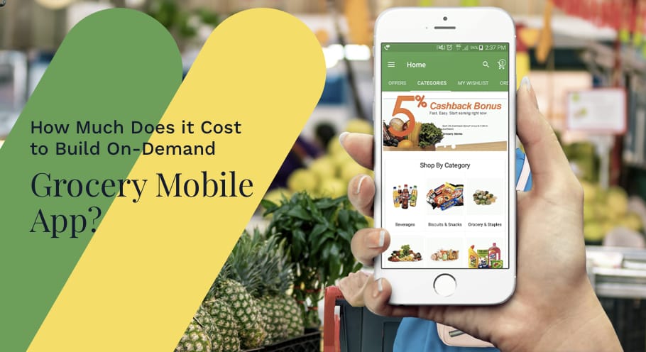How Much Does It Cost To Build a Grocery Delivery Mobile App?
