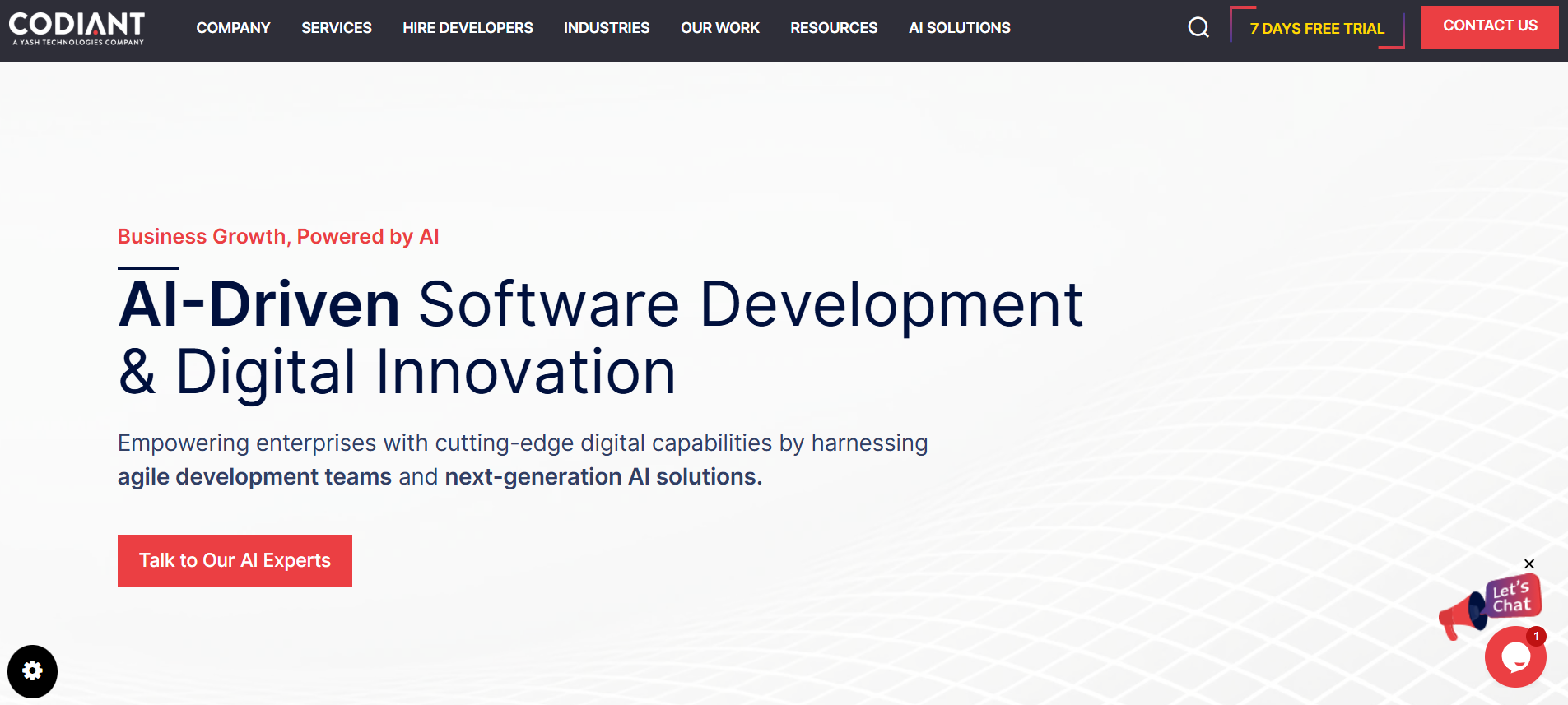 Codiant Software Technologies feature image for listing