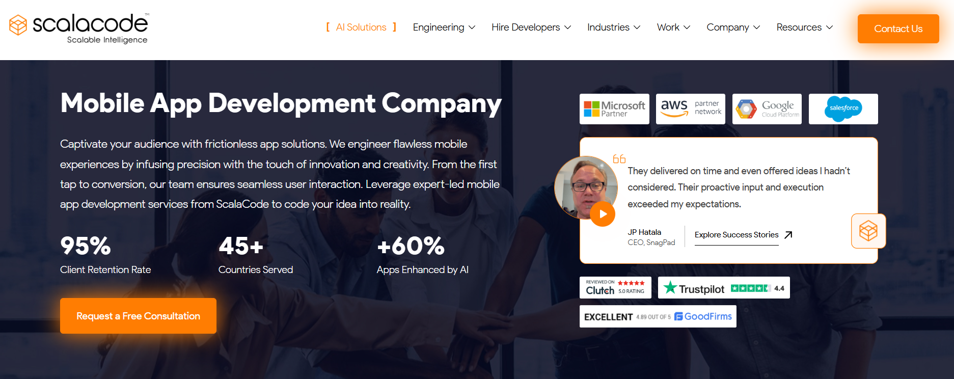 ScalaCode- Top Mobile app development company