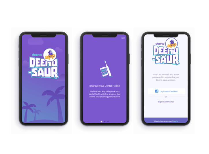 Deeno Saur App - IoT for Oral hygiene