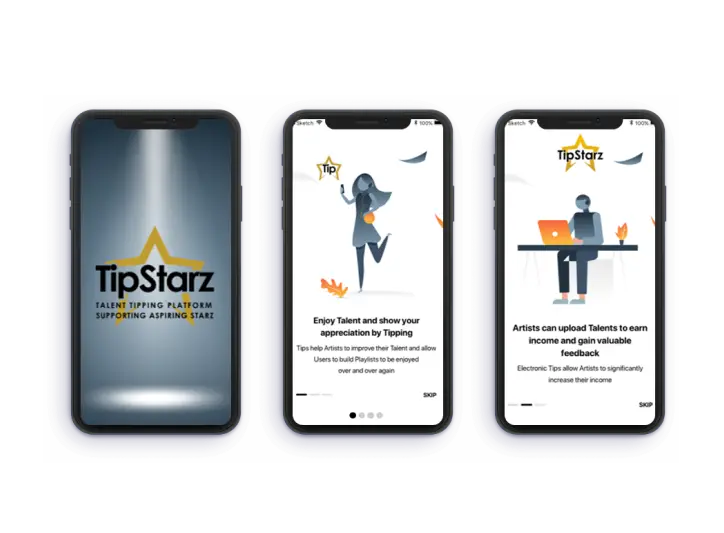 Tipstarz - App-based Platform for Artists