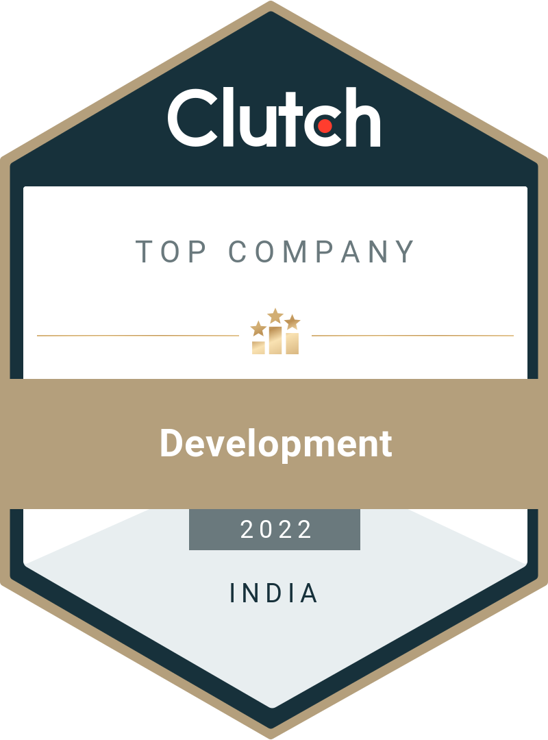Top Development Company in India by Clutch