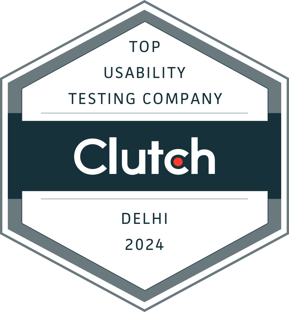 Top Usability Testing Company  in Delhi by Clutch
