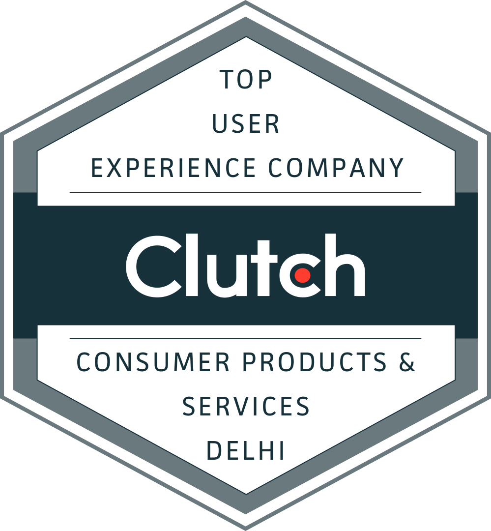 Top User Experience Company in Consumer Products & Services, Delhi by Clutch