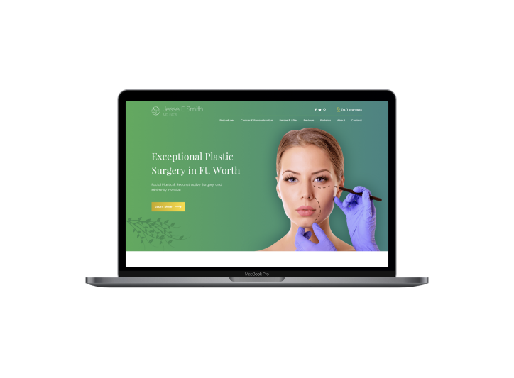 Plastic Surgery Clinic - Website Design and Development